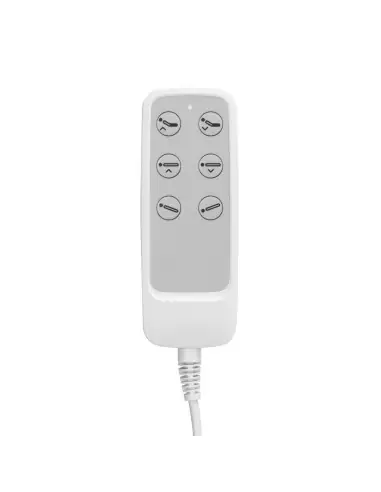 Fauteuil cosmétique électrique Sillon Basic 3 moteurs. gris tournant 