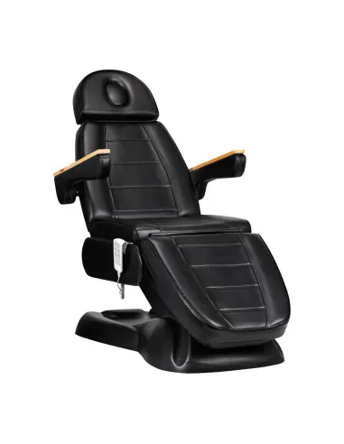SILLON Lux 273b elektrischer Kosmetikstuhl mit 3 schwarzen Motoren 