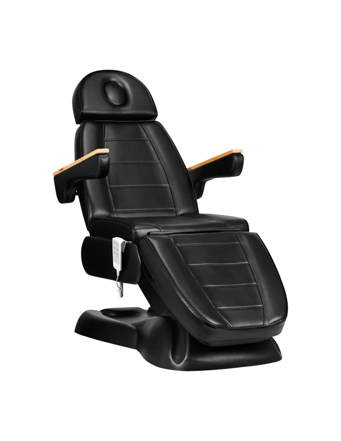 Sillón de cosmética eléctrico SILLON Lux 273b 3 motores negro 
