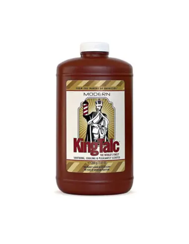 Barbicide king talc talc pour peau moderne 200 g 