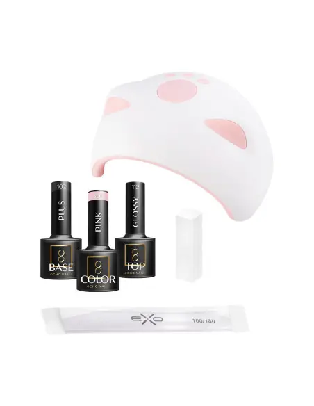 Kit de inicio híbrido OCHO NAILS 8 
