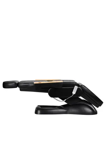 Fotel kosmetyczny elektryczny sillon lux 273b + stołek 304 czarny