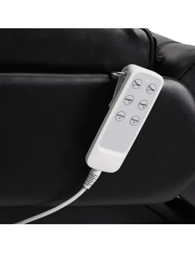 Fotel kosmetyczny elektryczny sillon lux 273b + stołek 304 czarny