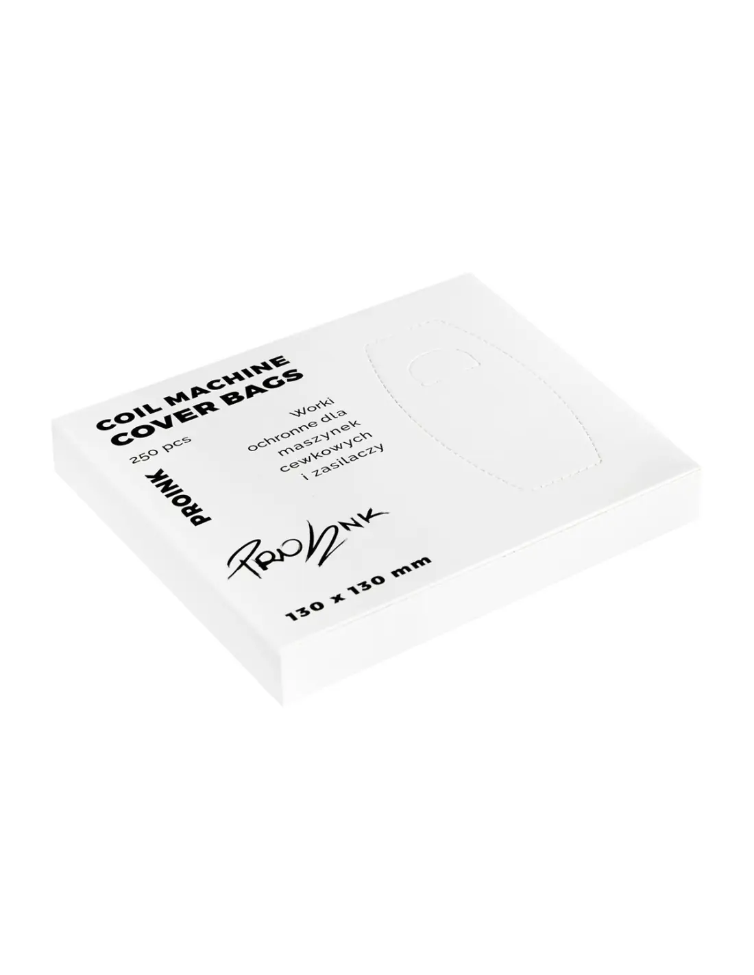 PRO INK Folia kwadratowa do maszynek cewkowych 250szt. 
