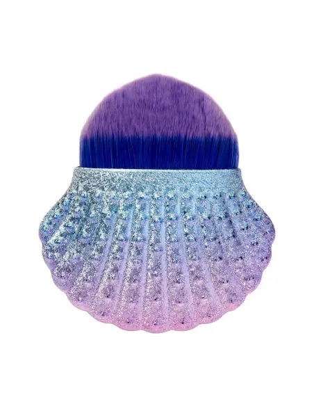 Shell dust collection brush