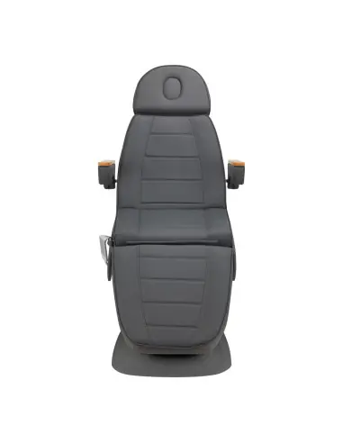 Fauteuil cosmétique électrique SILLON Lux 3 moteurs gris, piètement gris 