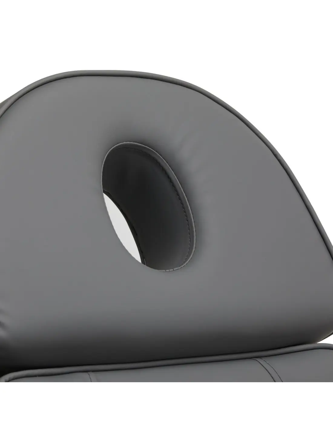Fauteuil cosmétique électrique SILLON Lux 3 moteurs gris, piètement gris 