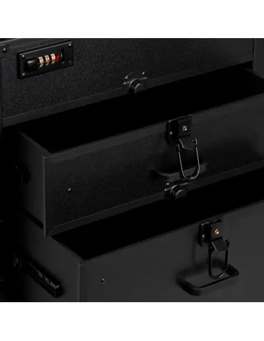 Gabbiano V21 schwarzer mobiler Friseurassistent