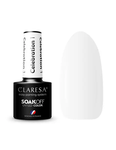CLARESA Hybrid Nail Polish CELEBRATION 1 -5g