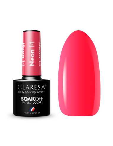 CLARESA Hybrid Nail Polish NEON 14 -5g