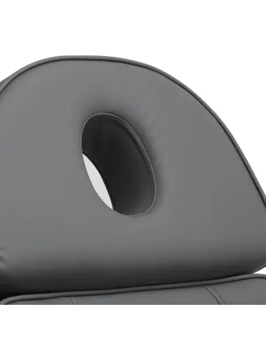Cadeira cosmética elétrica Sillon Lux 273b com 3 motores, cinza