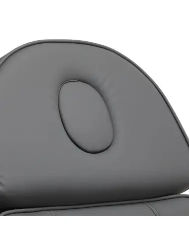 Cadeira cosmética elétrica Sillon Lux 273b com 3 motores, cinza
