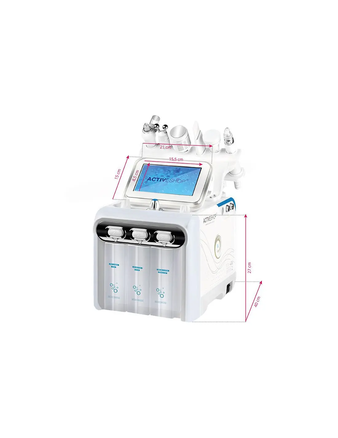 Urządzenie oczyszczanie wodorowe Hydrogen H2+ 6w1 + zestaw płynów Syis hydro 