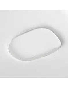 Table de massage en bois Comfort Activ Fizjo Lux 2 segments 190x70 BLANC