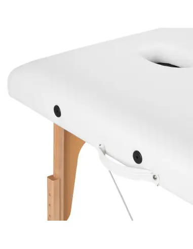 Comfort Activ Fizjo Lux Lettino da massaggio in legno a 2 segmenti 190x70 BIANCO