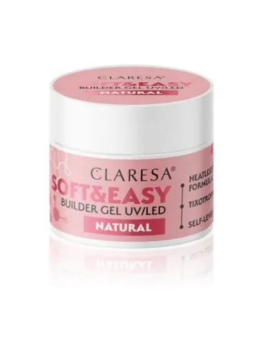 Claresa Soft&Easy construction gel natural gel 90g