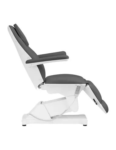 Fotel kosmetyczny elektryczny Sillon Basic 3 siln. szary 