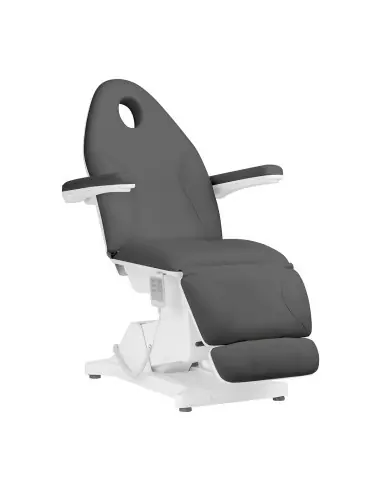 Fotel kosmetyczny elektryczny Sillon Basic 3 siln. szary 