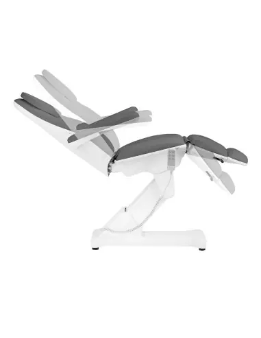 Fotel kosmetyczny elektryczny Sillon Basic 3 siln. szary 