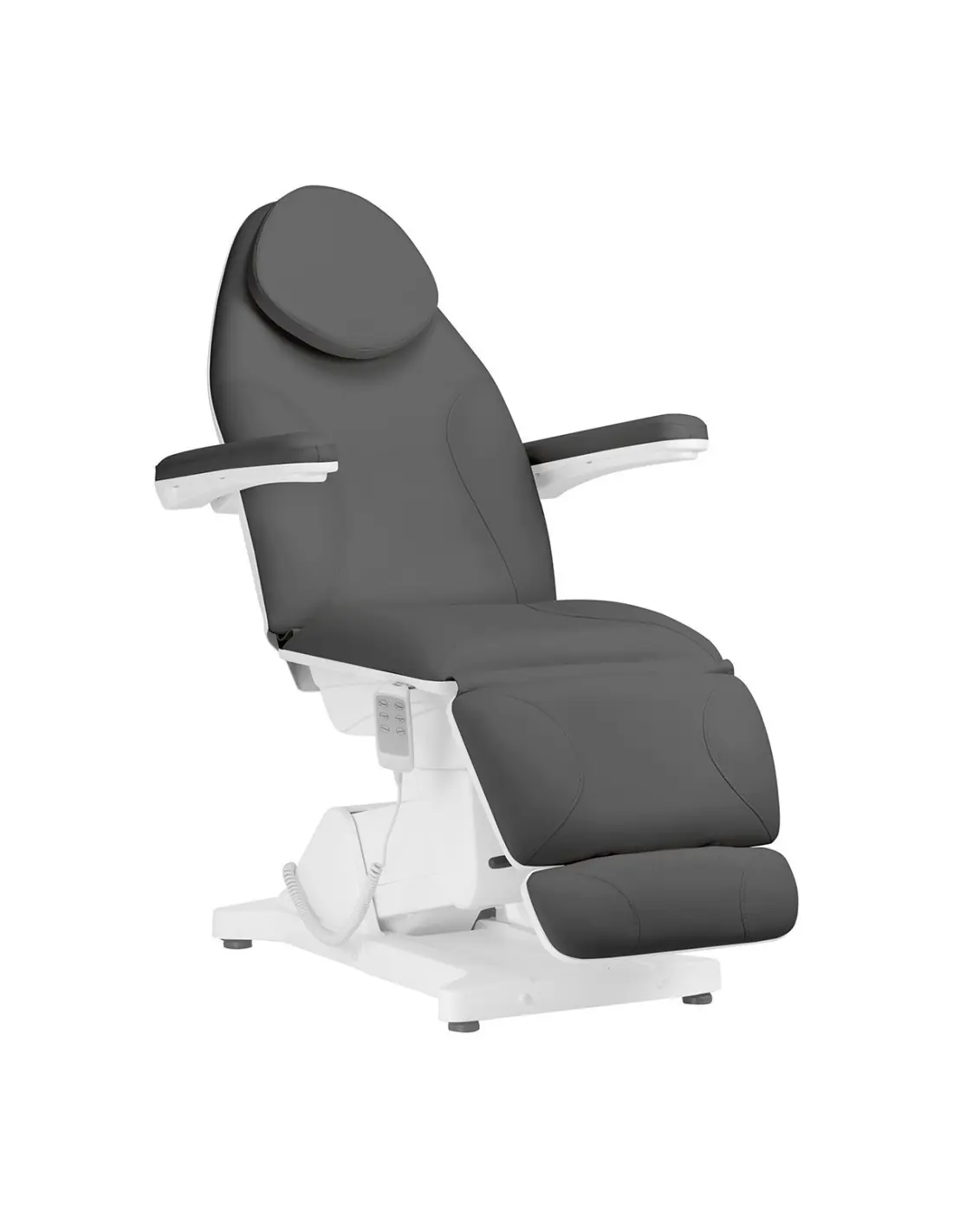 Fotel kosmetyczny elektryczny Sillon Basic 3 siln. szary 
