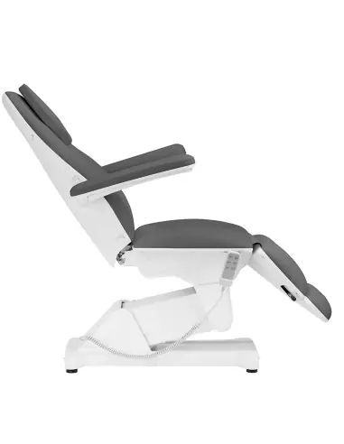 Fotel kosmetyczny elektryczny Sillon Basic 3 siln. szary 
