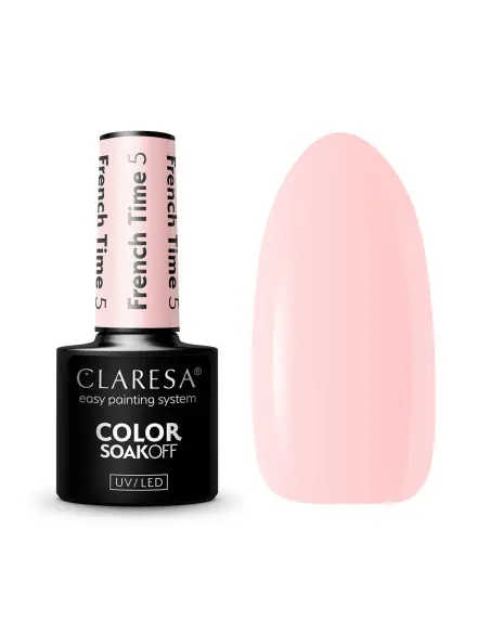 CLARESA Lakier hybrydowy French Time 5 -5g 