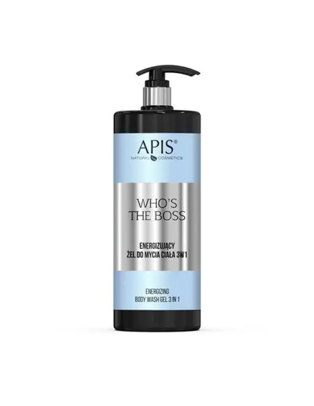 Apis whos the boss energizujący żel do mycia ciała 3w1 1l 