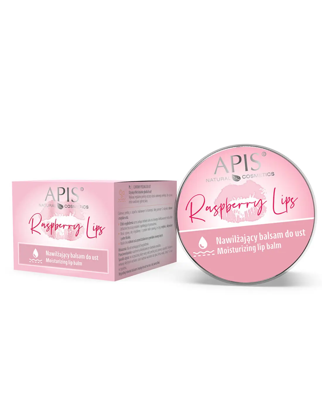Apis raspberry lips nawilżający balsam do ust 10 ml 