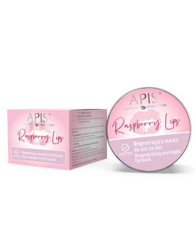 Apis raspberry lips regenerująca maska do ust na noc 10 ml 