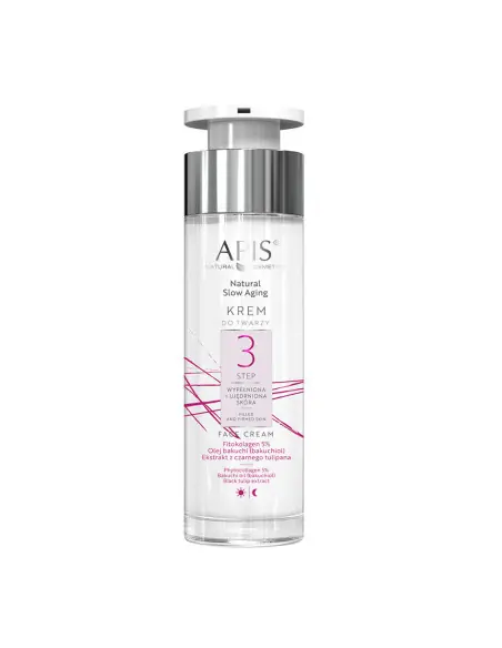 Apis Natural slow aging Krem do twarzy STEP 3 wypełniona i ujędrniona skóra 50 ml 
