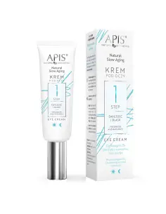 Apis natural eye cream slow aging step 1 freshness and shine 15 ml