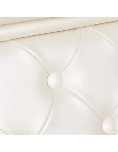 Sillón de barbero Imperial Dorado y Blanco: Elegancia Real y Refinamiento Absoluto