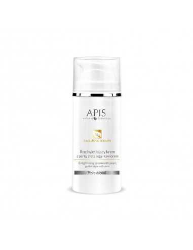 Apis exclusive terapis rozświetlający krem z perłą, złotą algą i kawiorem 100 ml 