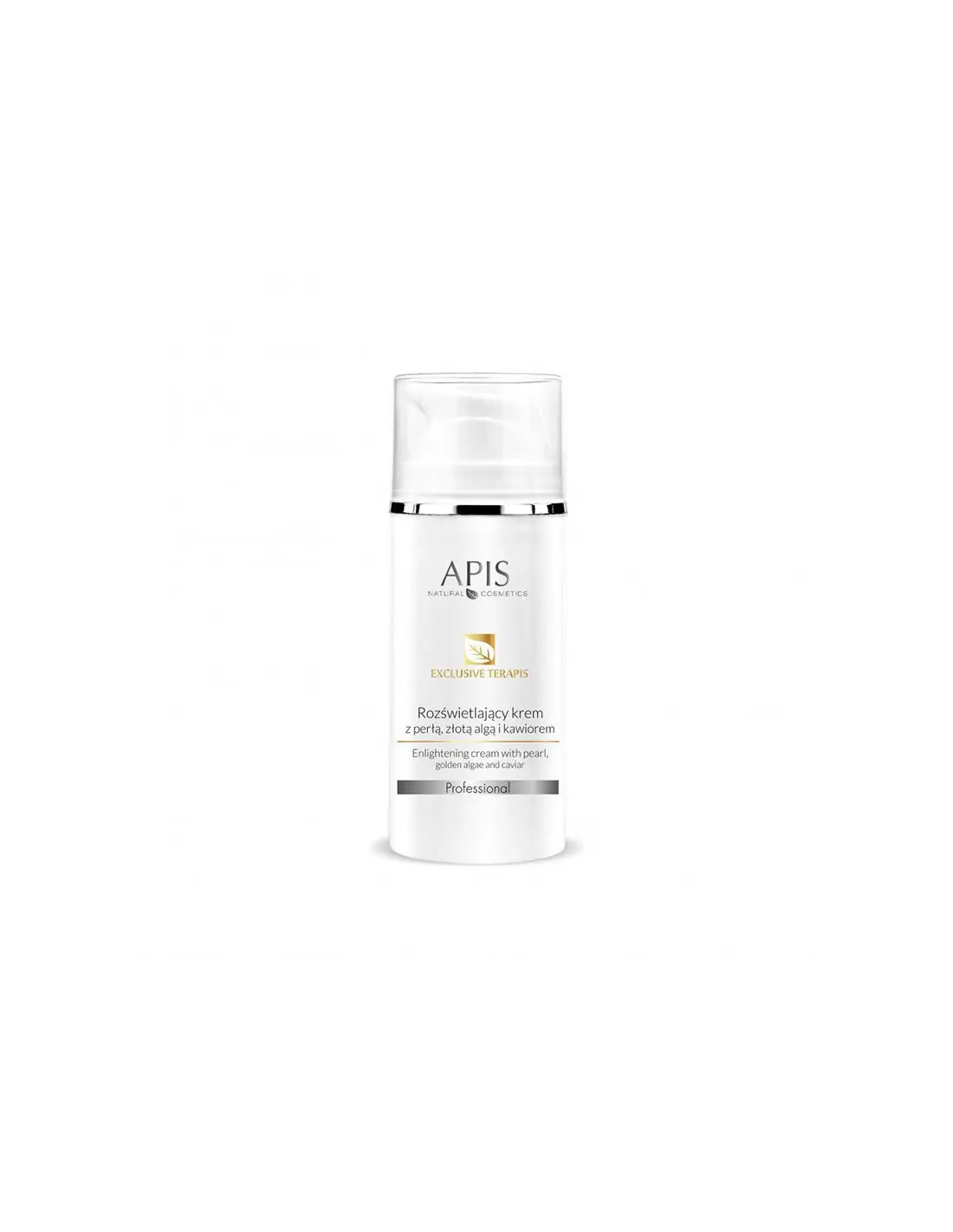 Apis exclusive terapis rozświetlający krem z perłą, złotą algą i kawiorem 100 ml 