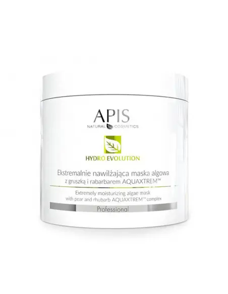 Apis hydro evolution ekstremalnie nawilżająca maska algowa z gruszką i rabarbarem aquaxtrem™ 200 g 