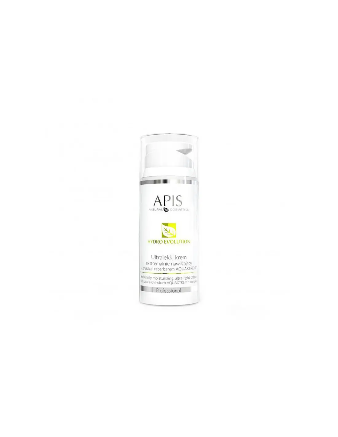 Apis hydro evolution ultralekki krem ekstremalnie nawilżający z gruszką i rabarbarem aquaxtrem™ 100 ml 