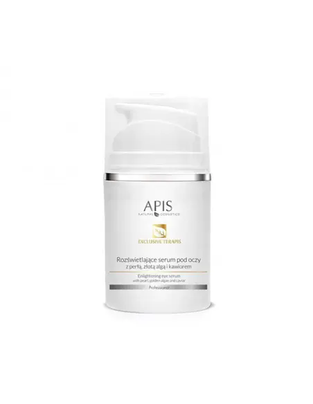 Apis exclusive terapis rozświetlające serum z perłą, złotą algą i kawiorem 100 ml 