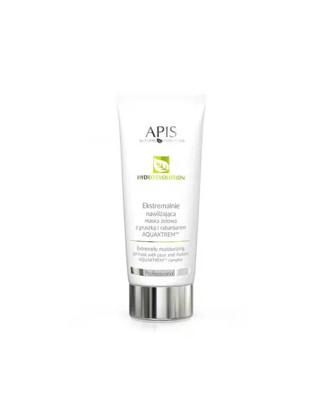 Apis hydro evolution ectremalnie nawilżająca maska żelowa z ruszką i rabarbarem aquaxtrem™ 200 ml 