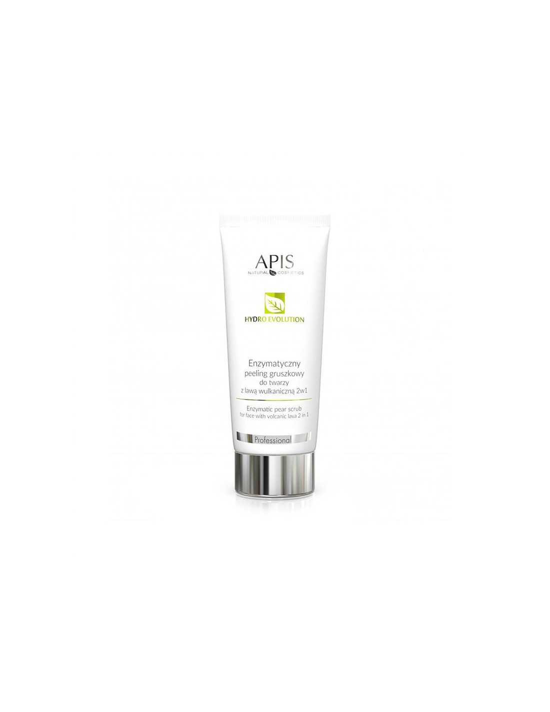 Apis hydro evolution enzymatyczny peeling gruszkowy z lawą wulkaniczną 2w1 200 ml 