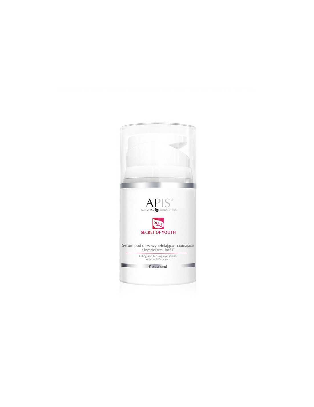 Apis sekret młodości serum pod oczy wypełniająco-wygładzające z kompleksem linefill 50 ml 