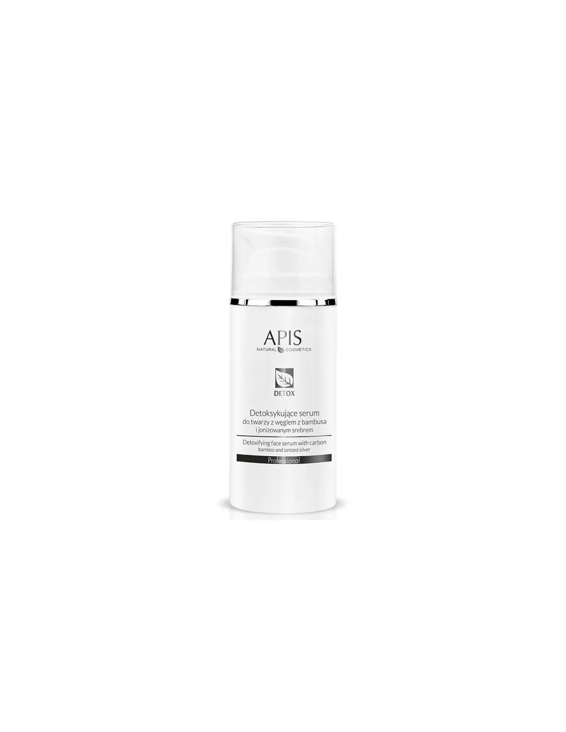 Apis detoksykujące serum do twarzy z węglem z bambusa i jonizowanym srebrem 100 ml 