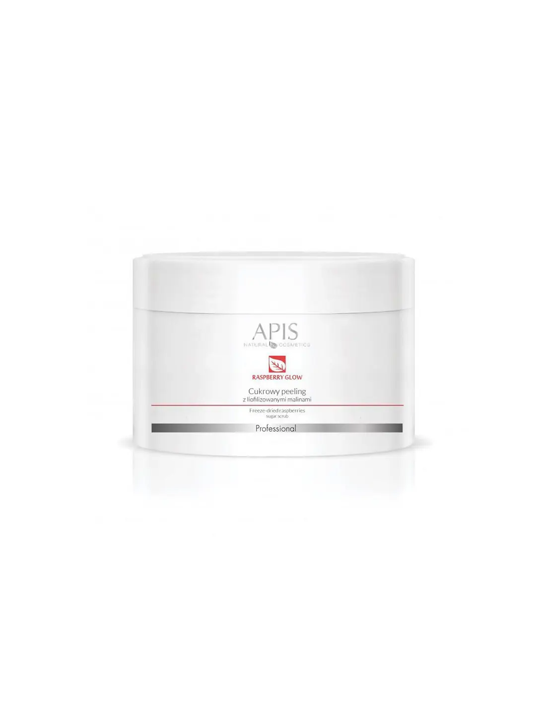 Apis cukrowy peeling z liofilizowanymi malinami 220 g 