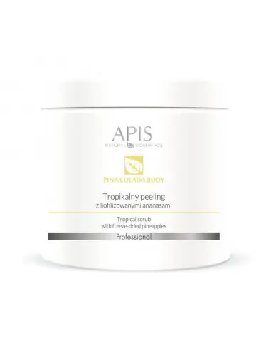 Apis tropikalny peeling z liofilizowanymi ananasami 650 g 