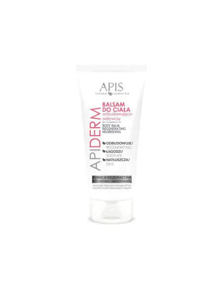 Apis apiderm balsam do ciała odbudowująco-odżywczy po chemio- i radioterapii 200 ml 