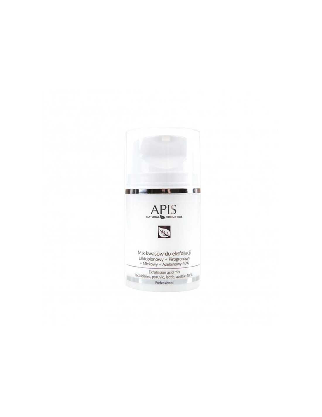 Apis mix kwasów 40 % lakto. + pirogro. + mlek. + azel, 50 ml 