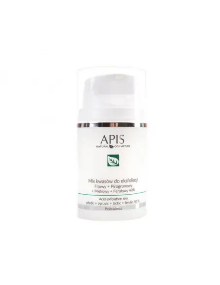 Apis mix kwasów 40 %, fitowy + pirogron. + mlekowy + ferul.50 ml 