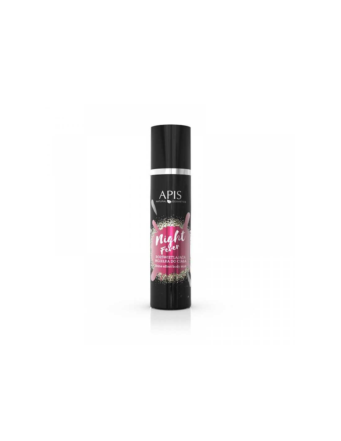 Apis night fever rozświetlający mgiełka co ciała, 150 ml 