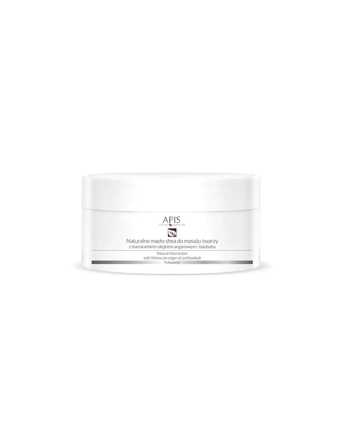 Apis naturalne masło shea z olejkiem argan. do masażu twarzy 100 g 