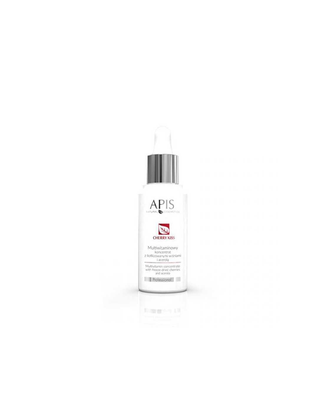 Apis multiwitaminowy koncentrat z liofilizowanymi wiśniami i acerolą 30 ml 