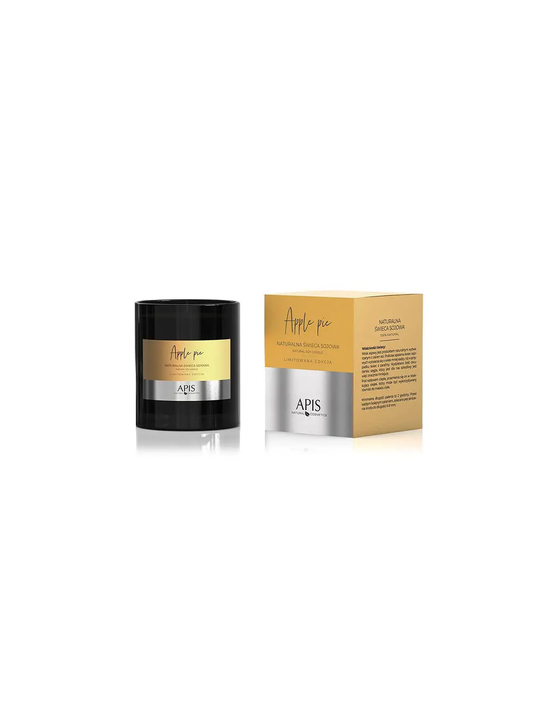 Apis naturalna świeca sojowa apple pie 220 g 